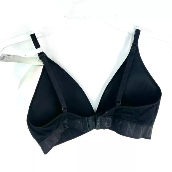 DKNY Women’s Black Padded Bra Size Large - Picture 2 of 4